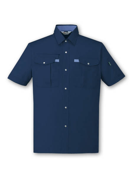 【JICHODO】 45014 半袖シャツ [春夏]