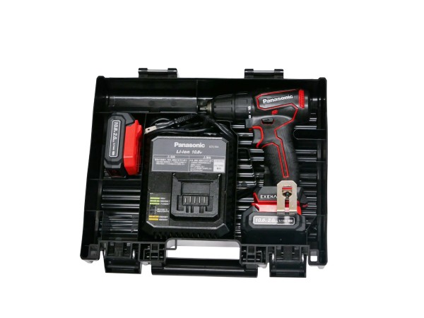 ドリルドライバー[チャックタイプ]　EZ1D31F10D-Y(黄)10.8V2.0Ah電池セット品