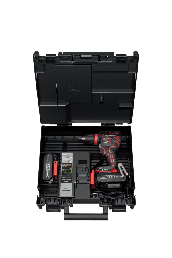 ドリルドライバー EZ1DD1J14D-R(赤)14.4V5.0Ah電池セット品