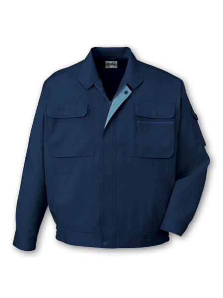 【JICHODO】 44100 製品制電長袖ブルゾン [春夏]