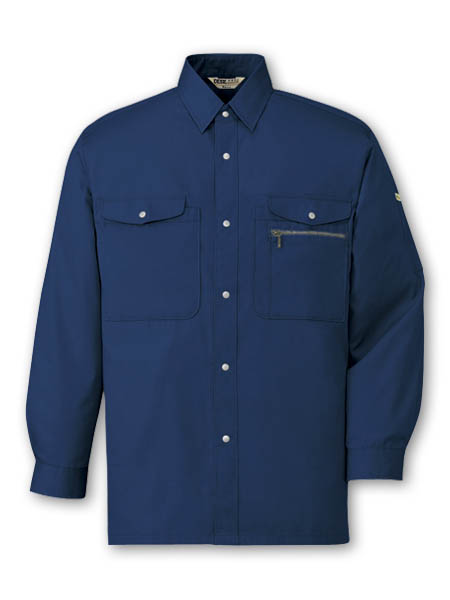 【JICHODO】 606 抗菌防臭長袖シャツ [春夏]