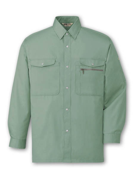 【JICHODO】 606 抗菌防臭長袖シャツ [春夏]