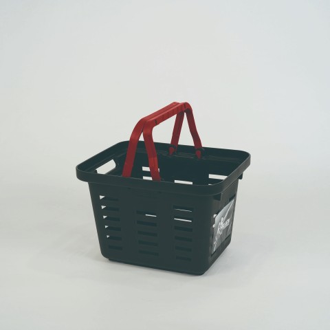 スーパーバスケット　SRB-310　黒×赤