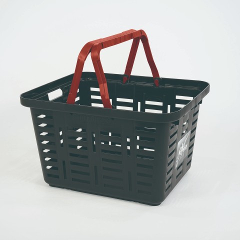 スーパーバスケット　SRB-465　黒×赤