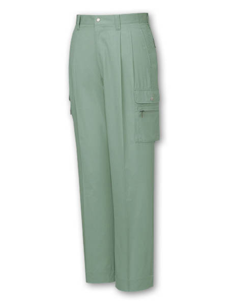 【JICHODO】 626 抗菌防臭ツータックカーゴパンツ [春夏]