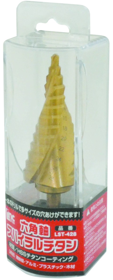 六角軸スパイラルチタン