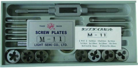 タップダイスセットーM11