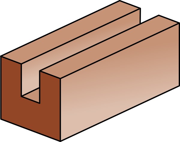 超硬ストレートビット（1枚刃）