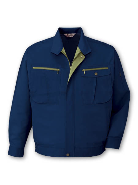 【JICHODO】 45900 ストレッチ長袖ブルゾン [春夏]