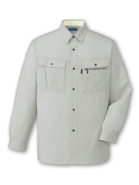 【JICHODO】 46004 形態安定長袖シャツ [春夏]