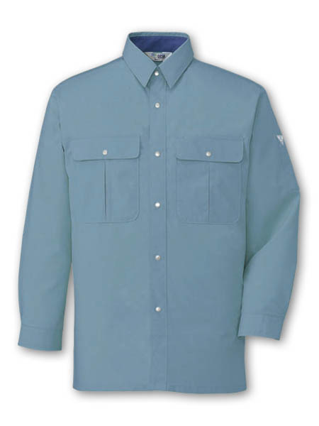 【JICHODO】 34004 形態安定長袖シャツ [春夏]