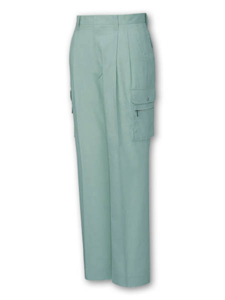 【JICHODO】 34002 形態安定ツータックカーゴパンツ [春夏]