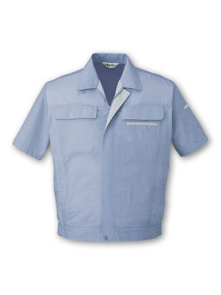 【JICHODO】 45310 製品制電清涼半袖ブルゾン [春夏]