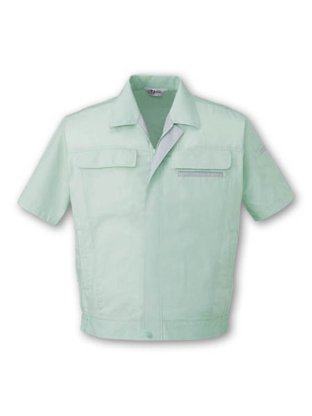 【JICHODO】 45310 製品制電清涼半袖ブルゾン [春夏]