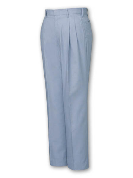 【JICHODO】 45301 製品制電清涼ツータックパンツ [春夏]