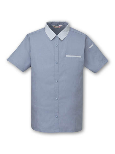 【JICHODO】 45315 製品制電清涼レディース半袖シャツ [春夏]