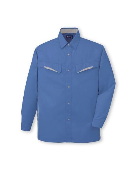 【JICHODO】 85504 製品制電長袖シャツ [春夏]