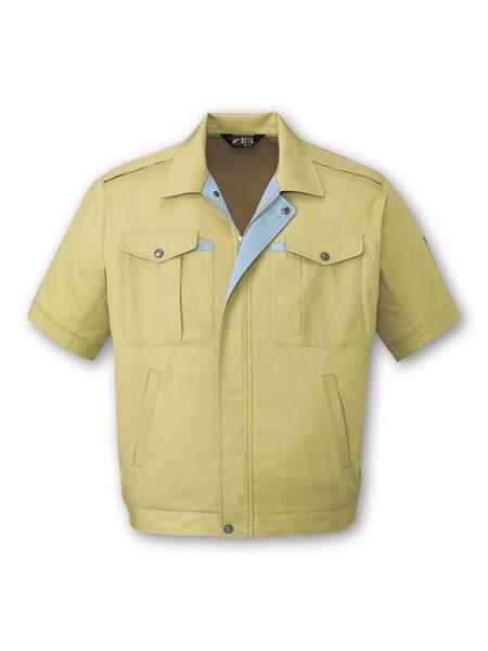 【JICHODO】 404 ノンプル半袖ブルゾン [春夏]