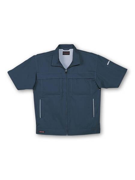 【JICHODO】 46710 抗菌防臭半袖ジャンパー [春夏]