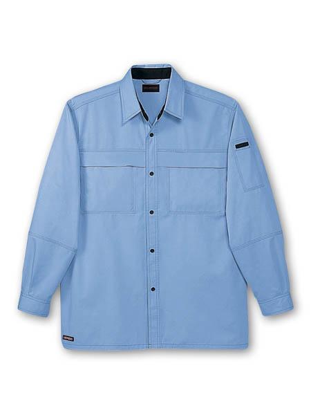 【JICHODO】 46704 抗菌防臭長袖シャツ [春夏]