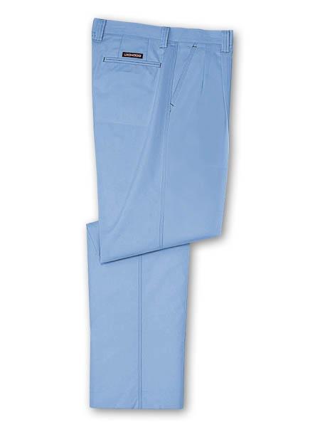 【JICHODO】 46701 抗菌防臭ツータックパンツ [春夏]