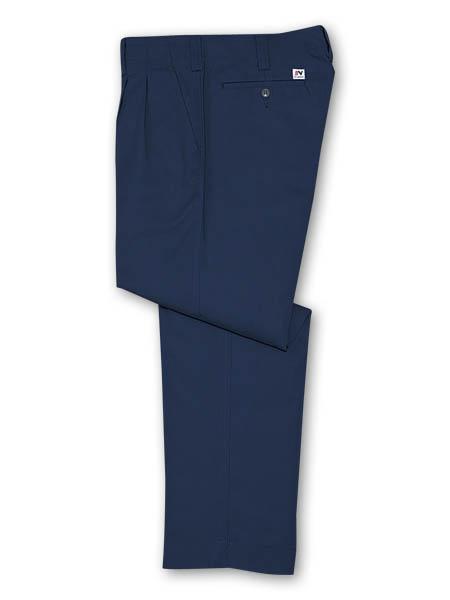 【JICHODO】 1745 製品制電ストレッチツータックパンツ [春夏]