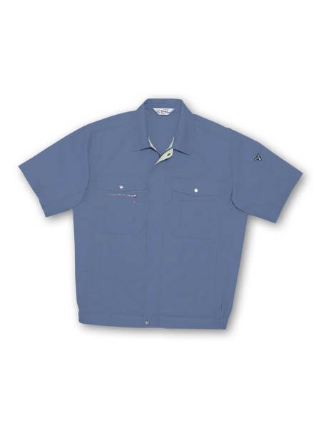 【JICHODO】 14010 ノンプル半袖ブルゾン [春夏]