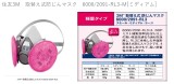 住友3M　取替え式防じんマスク　6000/2091-RL3-M[ミディアム］